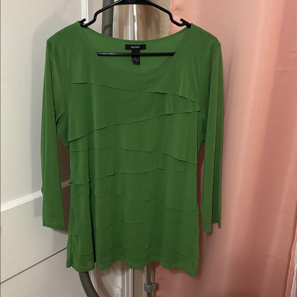 Alfani Women's Green Top